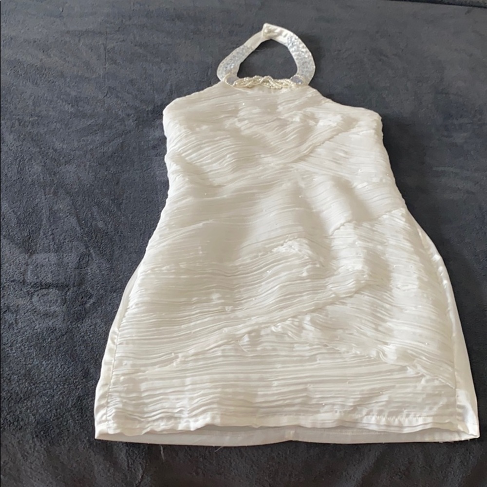 White dress